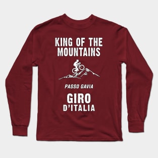 PASSO GAVIA King of the mountains Giro d`Italia For The Cycling Fans Long Sleeve T-Shirt